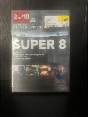 Super 8 (DVD, 2011) Kyle Chandler Elle Fanning Joel Courtney new sealed shelf147